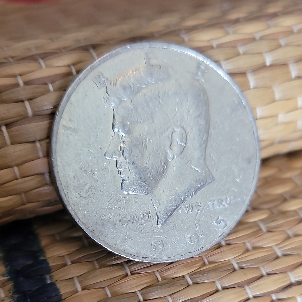 Half Dollar missing 1 and L.